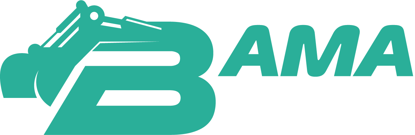 Bama dredge logo white